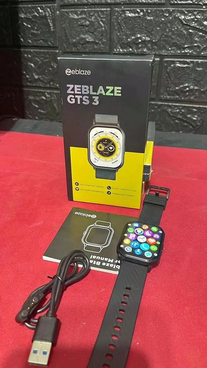 Relógio SmartWatch ZEBLAZE GTS 3 - Foto 2