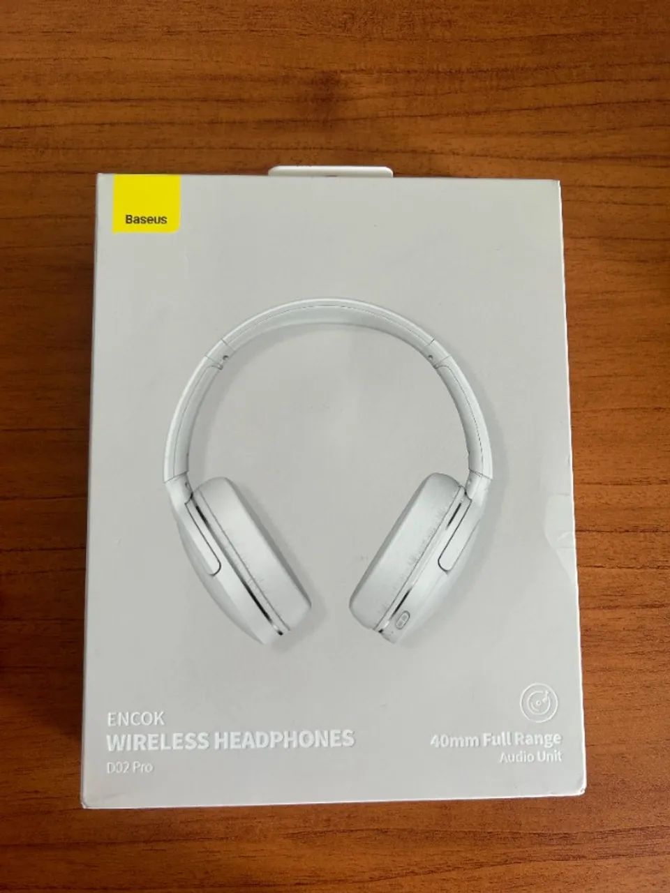 headphone Baseus D02 pro Branco e Preto lacrado