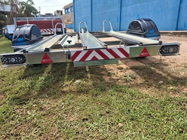 PLATAFORMA PARA 3 MOTOS/ CARRETINHA PARA MOTO  - Foto 3