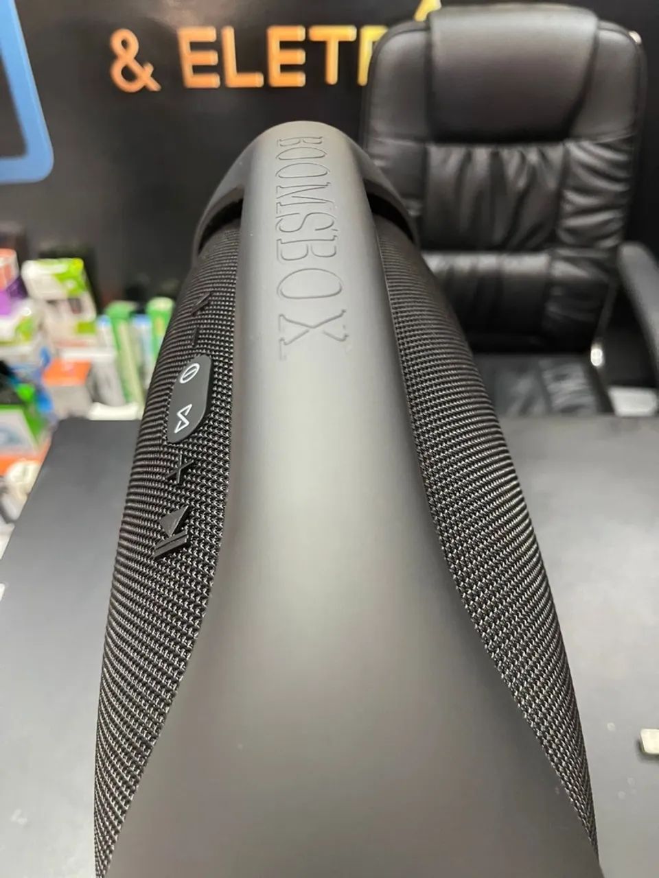 Caixa de Som Portátil Boombox - Foto 4