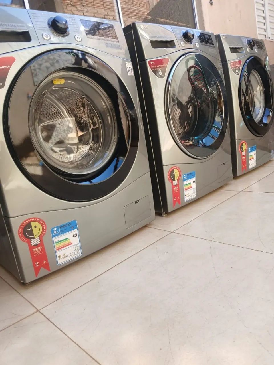 Lava e seca Samsung e LG 