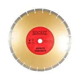 DISCO DIAMANTADO P/ASFALTO E CONCRETO - ROCAST/NOLL