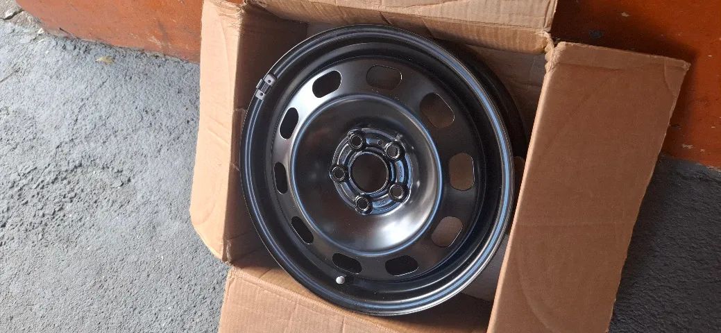 Roda Estepe Aro 15 Original Volkswagen Virtus e Polo_Aceito Cartão - Foto 3