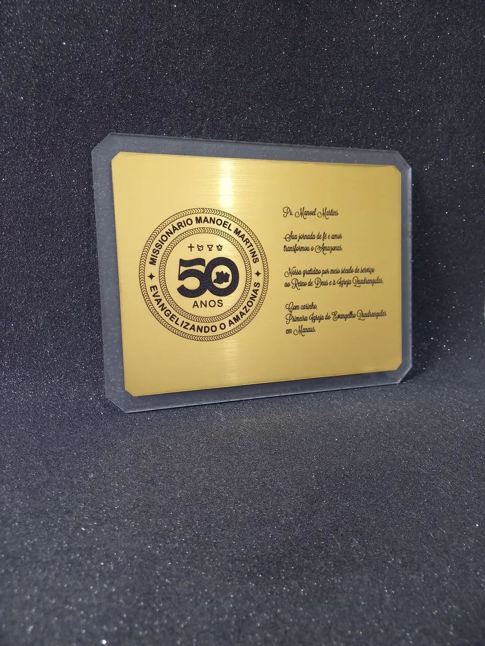 Placa Comemorativa Personalizada - Foto 4