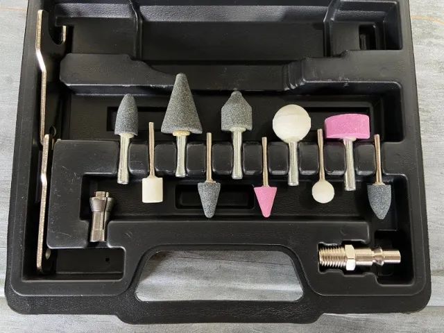 Kit versátil PDR: retífica pneumática com 16 acessórios prontos! - Foto 2