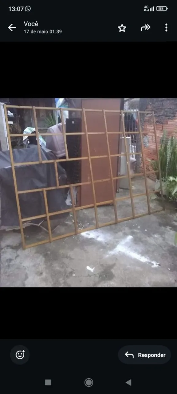 PAINEL DE MADEIRA JARDIM