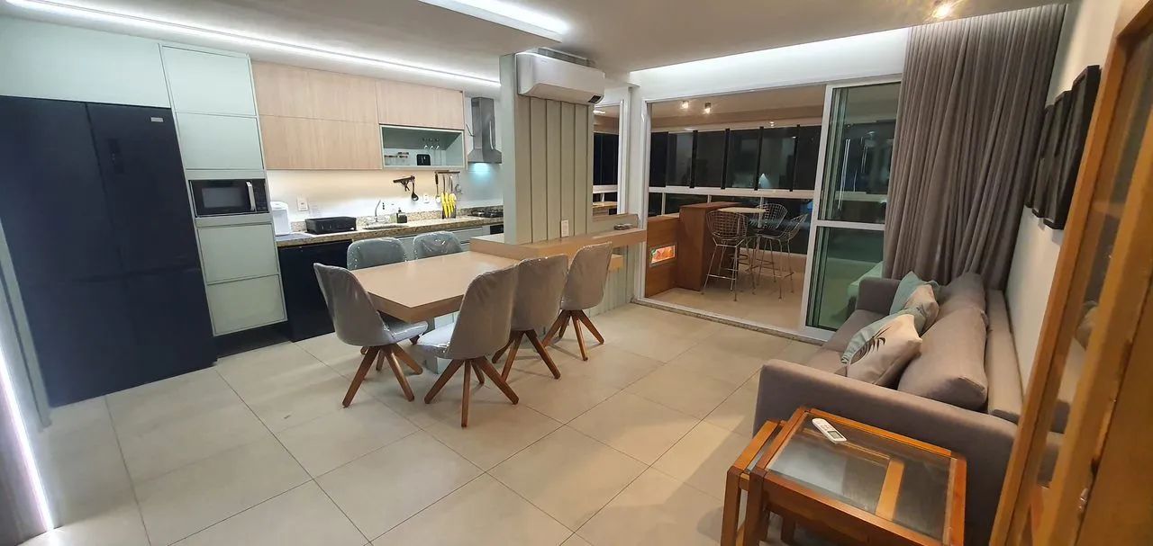 Apartamento de alto padrão, com vista para o mar, totalmente mobiliado e equipado. - Foto 4
