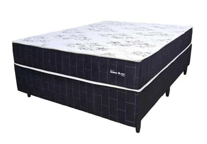 Cama Box D33 Espuma 1,38x1,88x,0,26cm DIVIDIMOS EM ATÉ 10X SEM JUROS - Foto 3