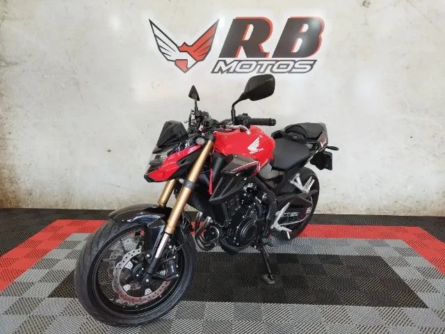 CB 500 F com Abs 2024 Vermelha 1º Dono com incríveis 9.000 km  ( A mais Top do Mundo ) - Foto 5