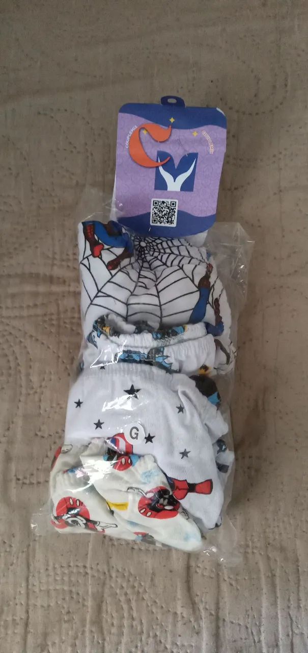 Cueca infantil,  tamanho: G - Foto 4