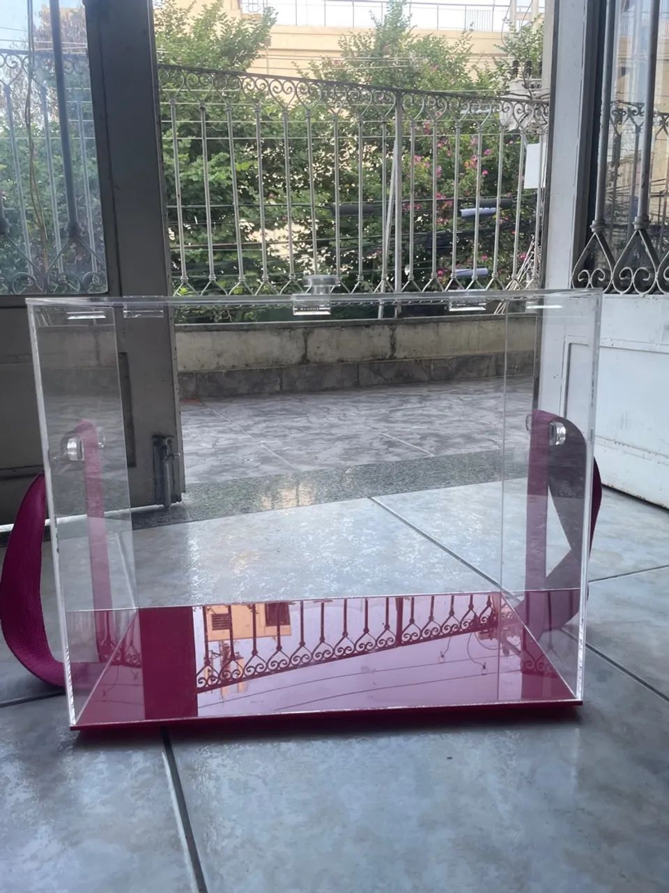 Caixa de Acrílico Transparente para vendas de doces 