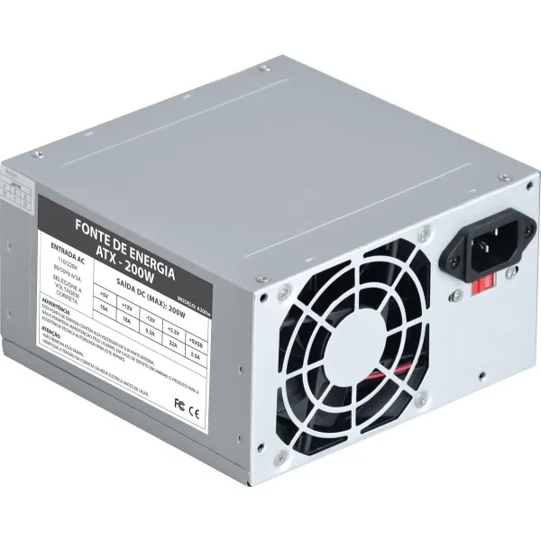 Fonte Atx 200W Vkoem