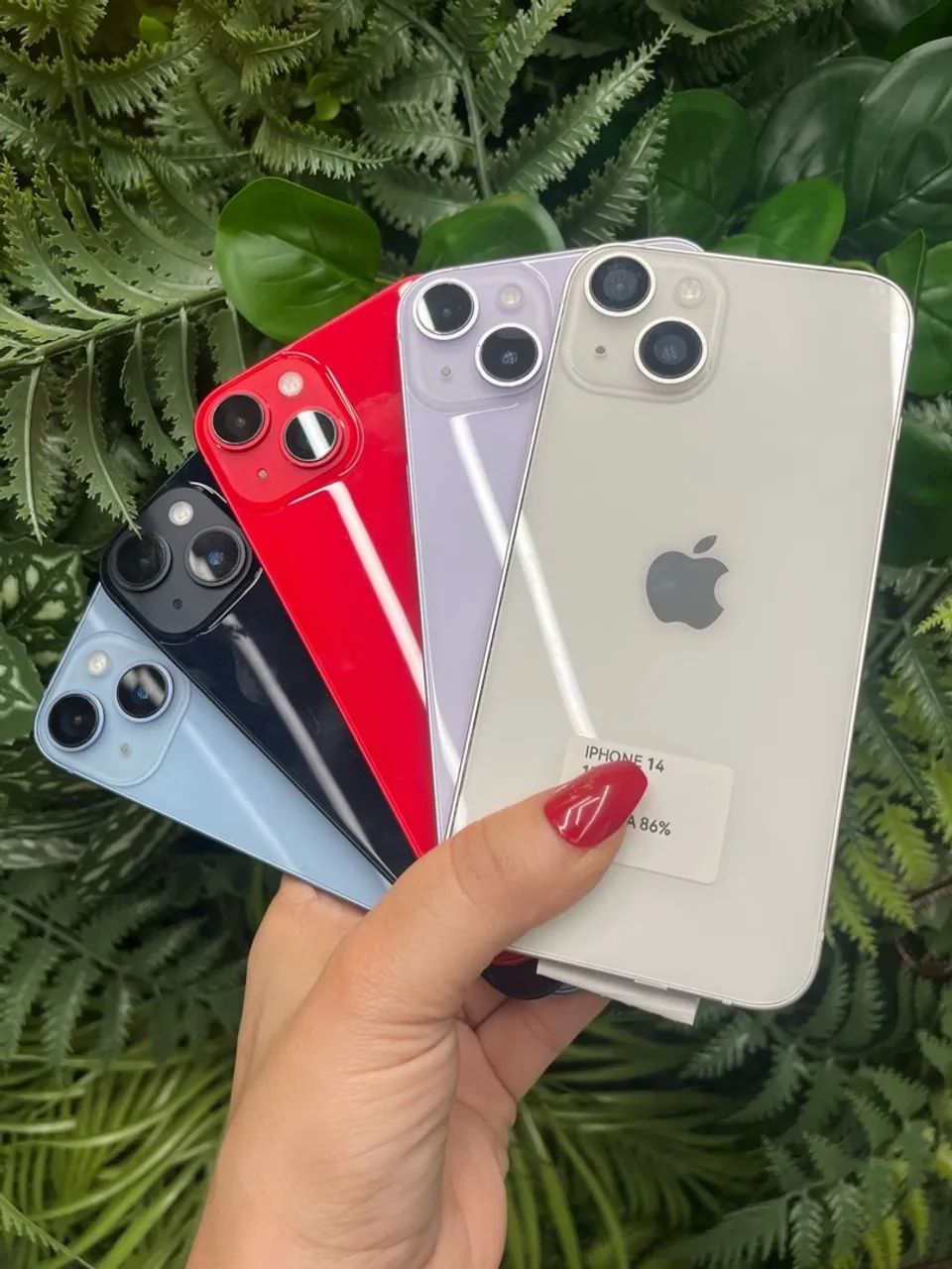 IPhone 14 128gb bateria 86% à 91% 