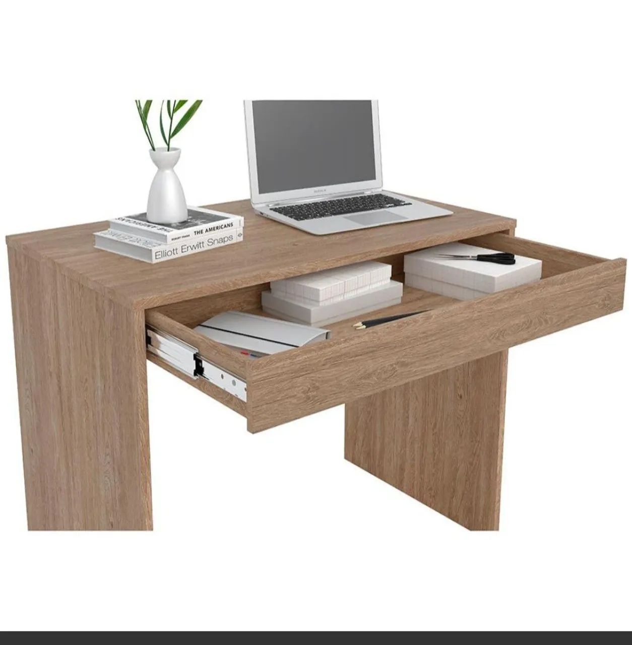 Escrivaninha Moderna Amadeirada - Foto 2