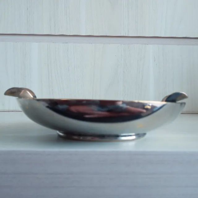 Antigo Cinzeiro Andino  Chileno  de Coleção em Metal  - Foto 2