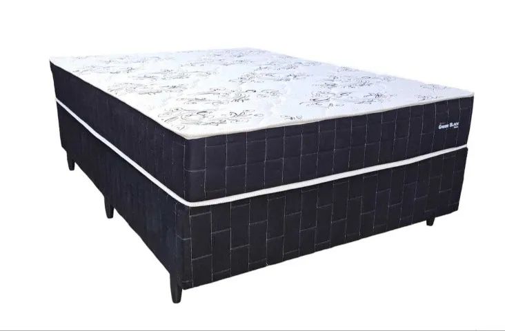 Cama Box D33 Espuma 1,38x1,88x,0,26cm DIVIDIMOS EM ATÉ 10X SEM JUROS - Foto 2