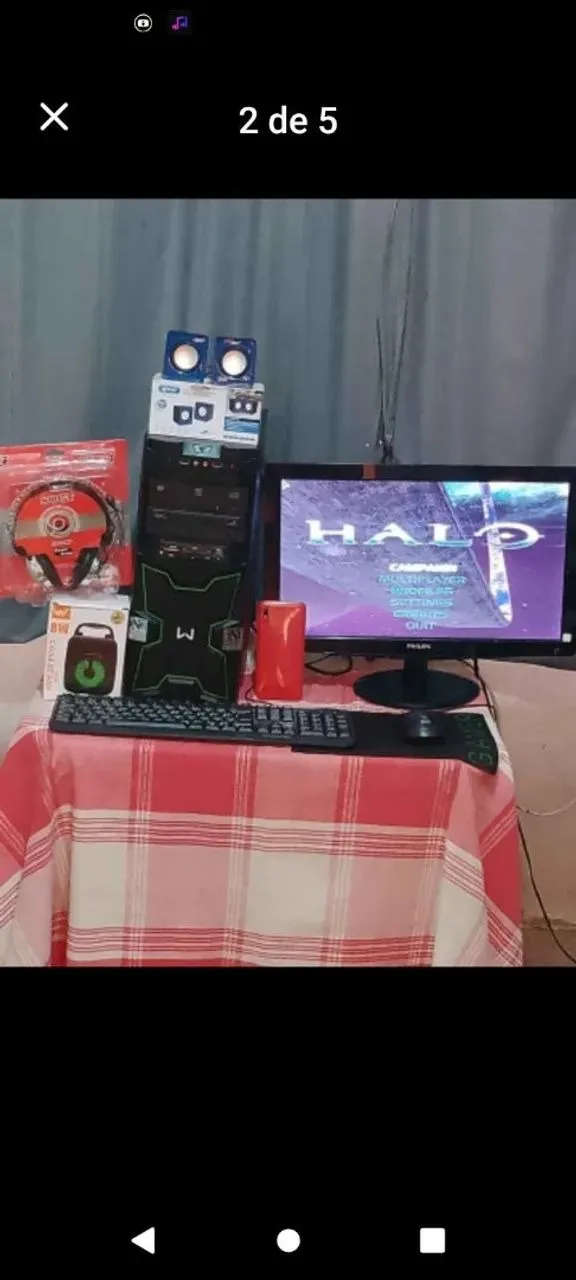 pc gamer computador completo igual a note book gamer ( top games )