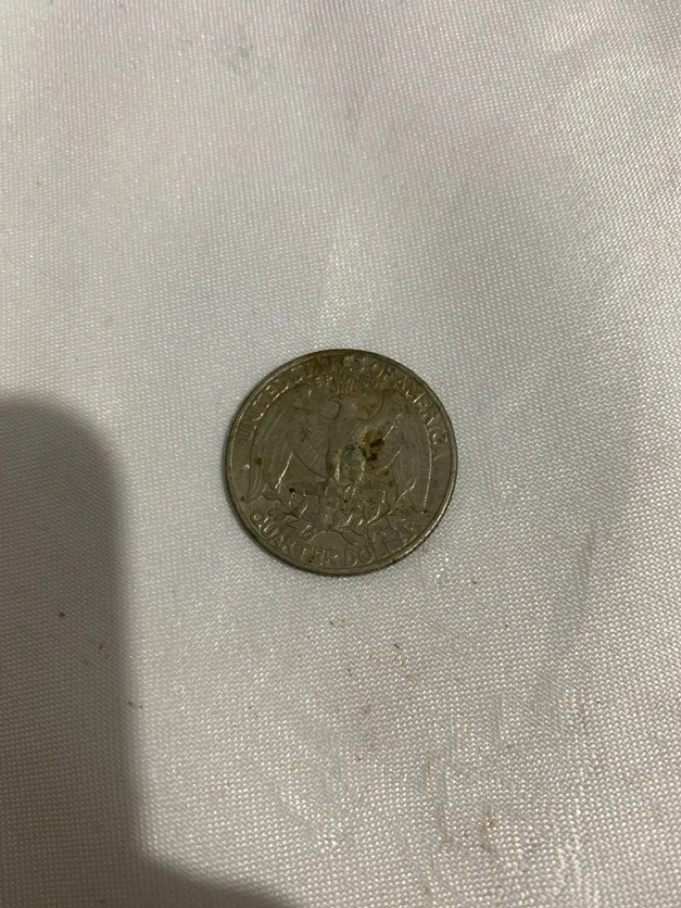 Moeda Americana Quarter Dólar - Antiga