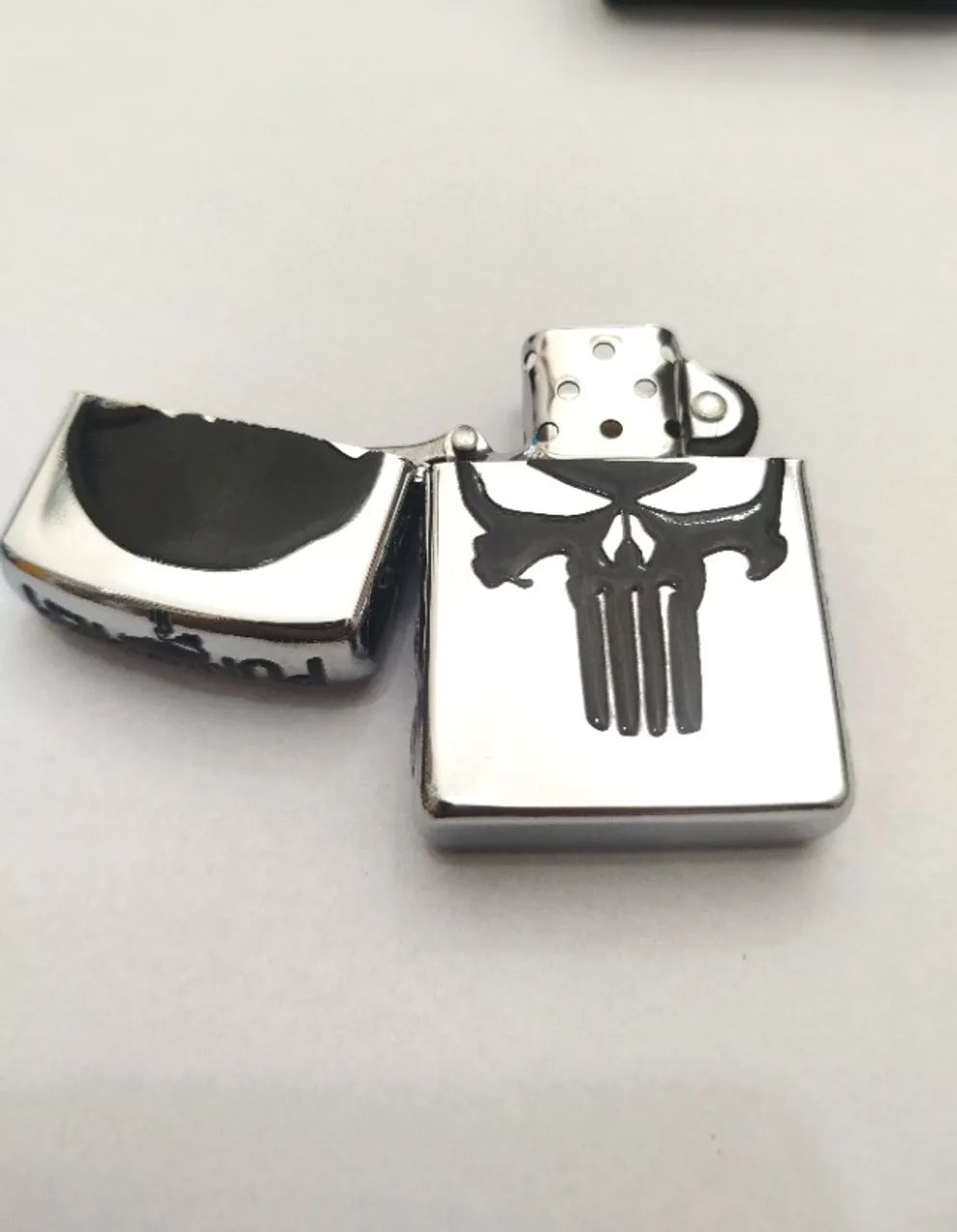 Isqueiro Não é Zippo Punisher Justiveiro - Foto 5
