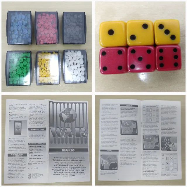 Jogo De Tabuleiro War Completo Anos 90 - Grow - Foto 2
