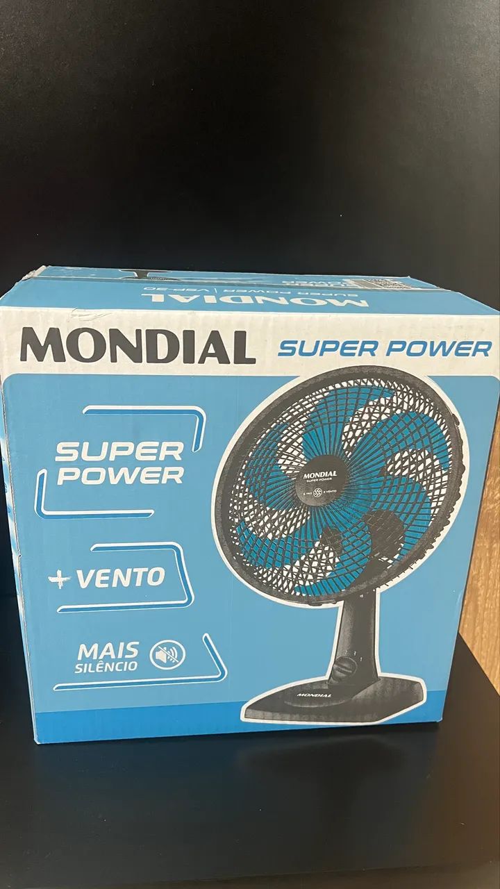 Ventilador de mesa mondial NOVO