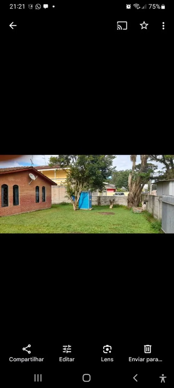 Terreno com casa bairro caximba Curitiba
