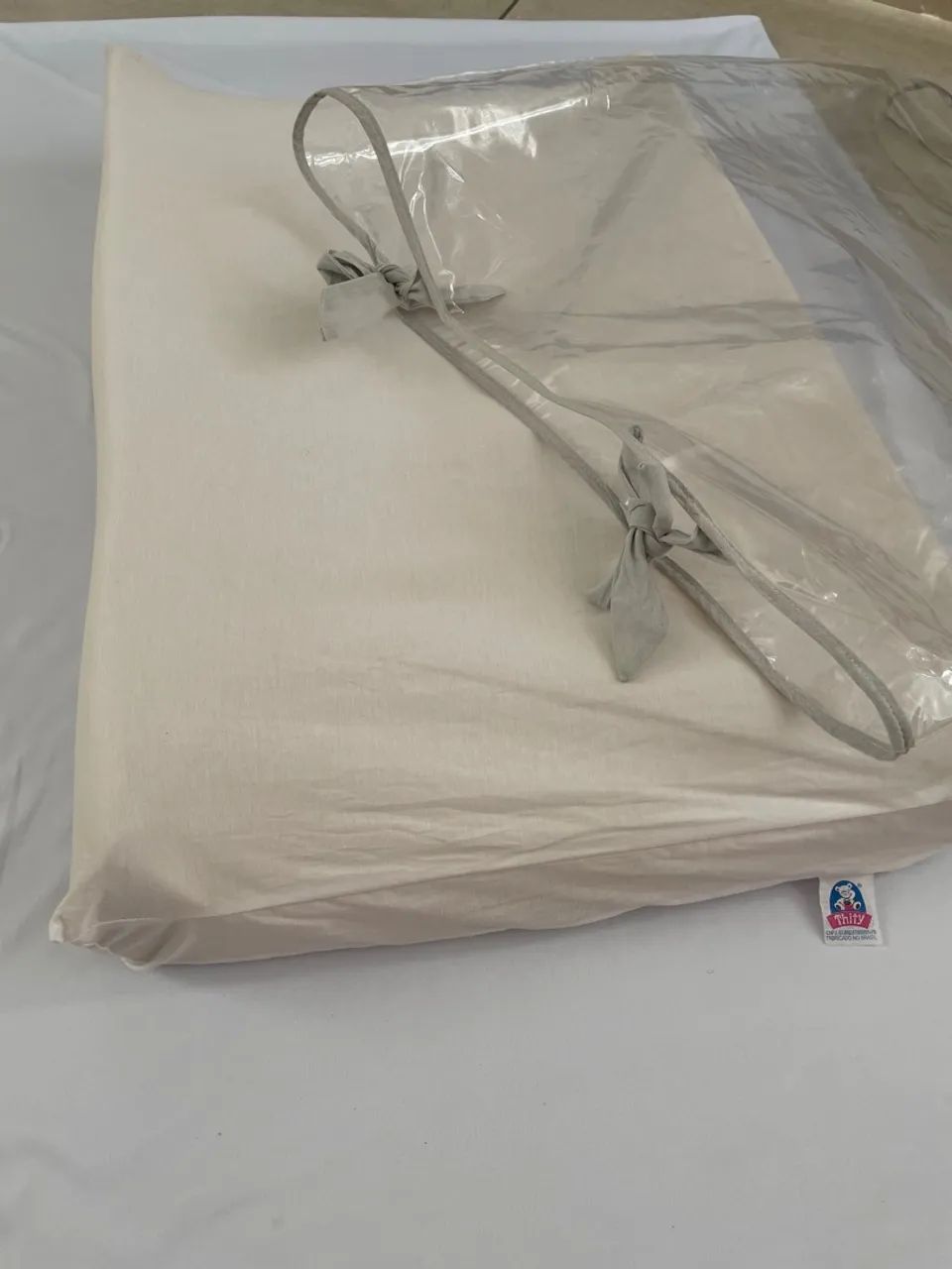 Trocador para Bebê com Espuma Fixa e Capa Plástica impermeável. - Foto 4