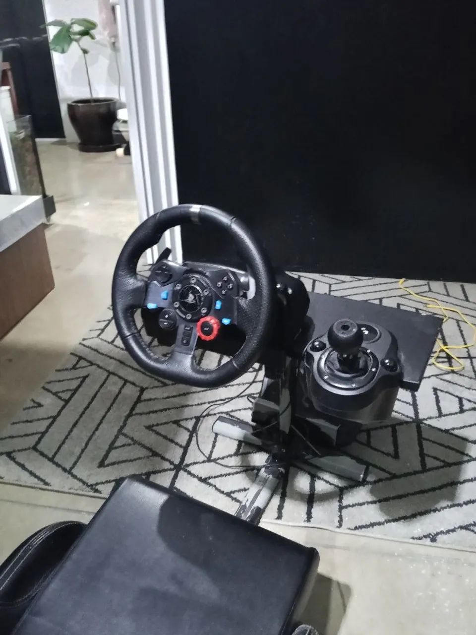 Cockpit com volante câmbio e pedais funcionando perfeitamente, para ir embora logo!!! - Foto 3