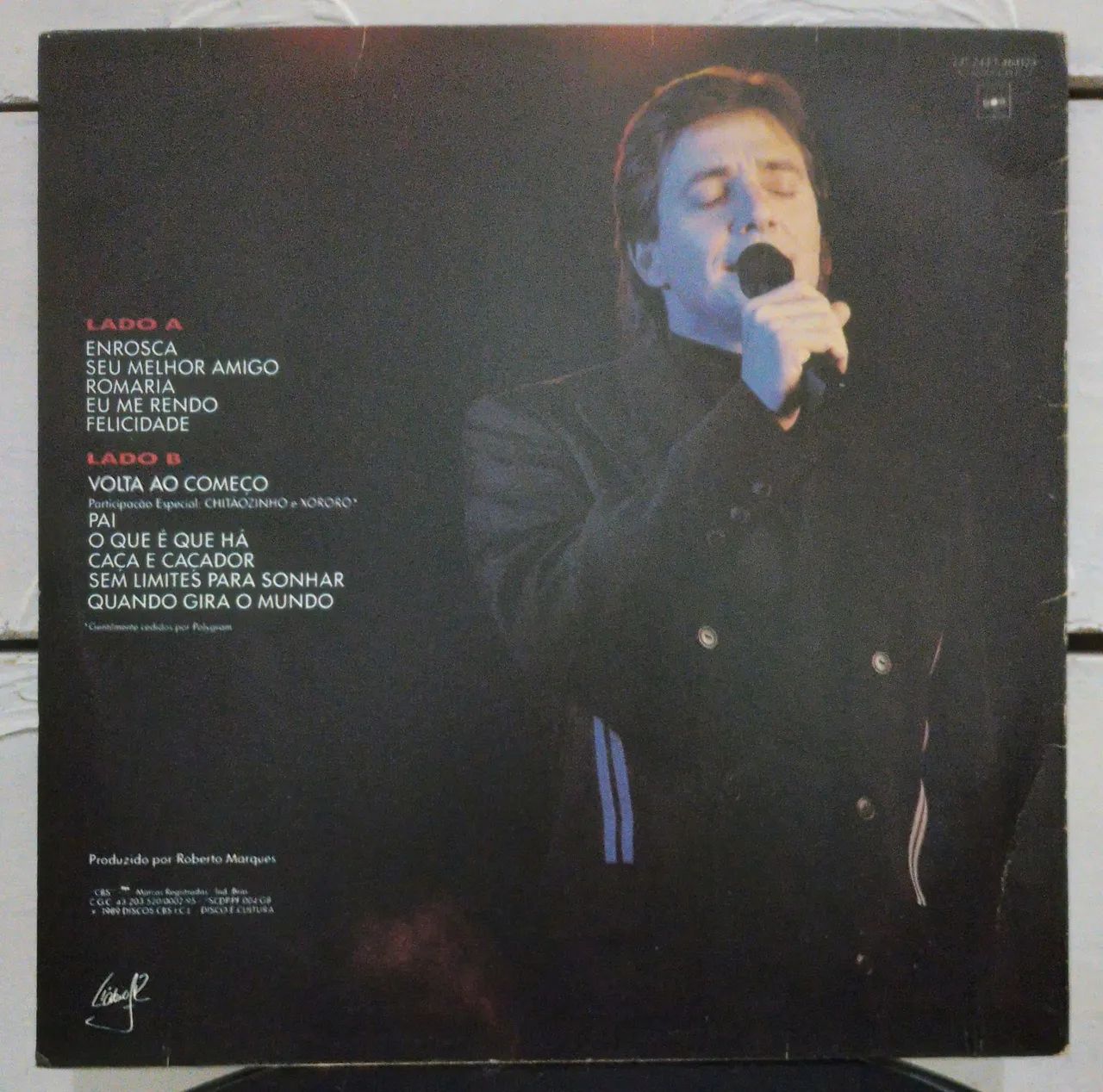 Vinil Fábio Jr. Ao Vivo 1989. - Foto 2