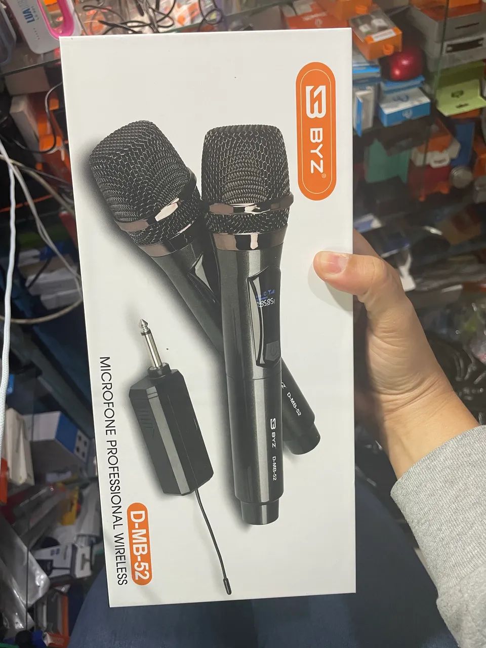 2 Microfones sem fio o par duplo P10 