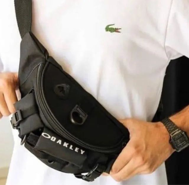 Pochete Bag Cintura Ombro com divisórias - Foto 5