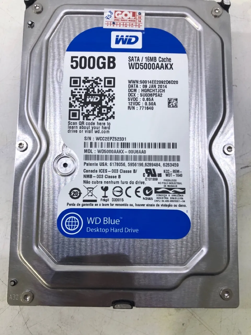 HD 500GB
