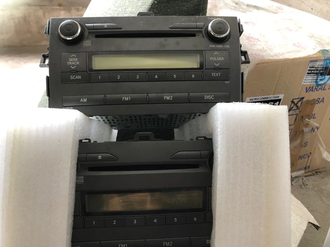 Som automotivo original do Corolla 2011