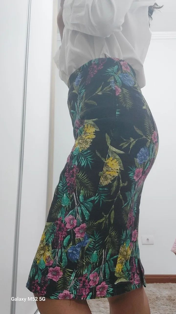 Saia linda e estilosa tamanho M - Foto 5