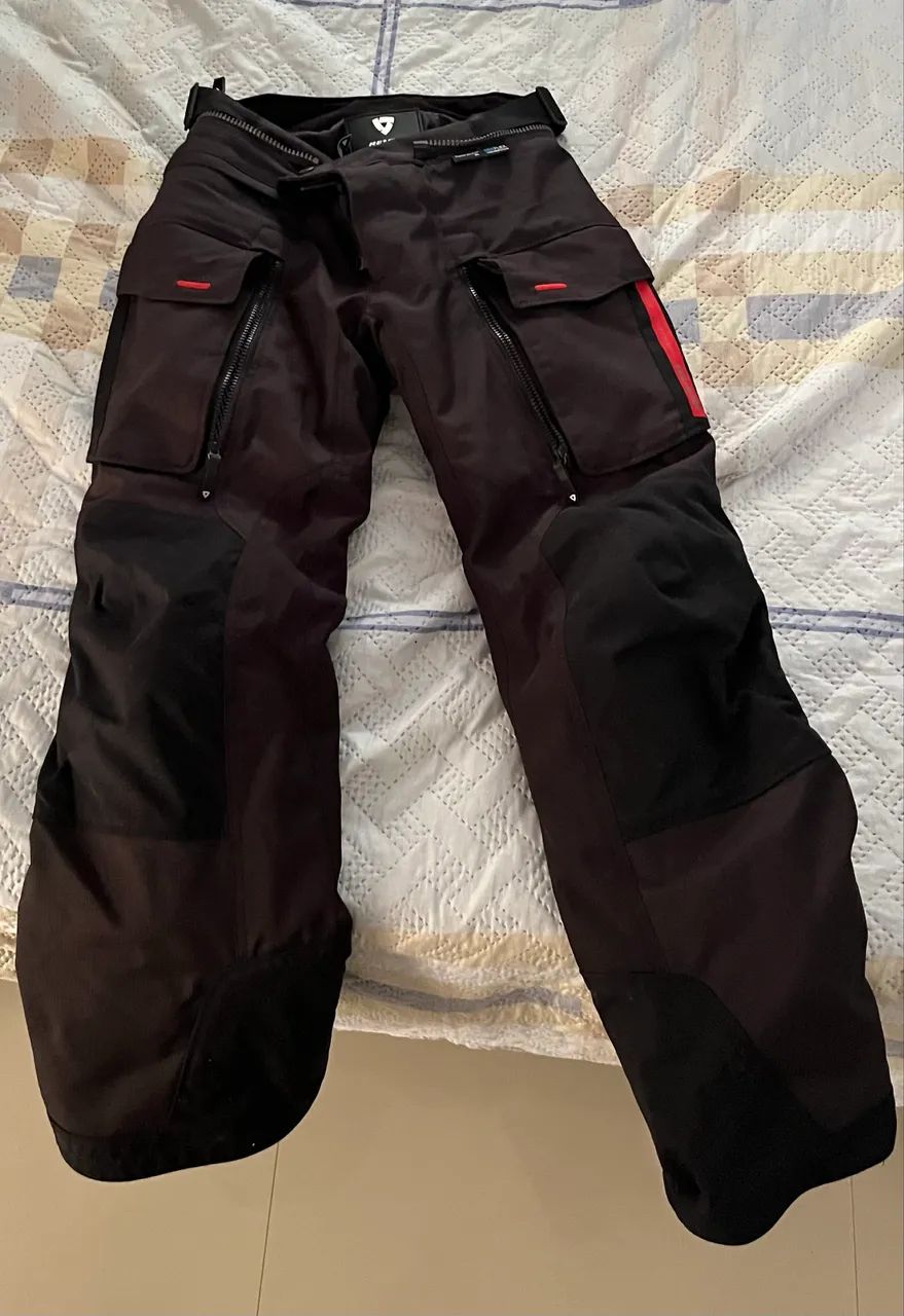 Calça Revit Sand3 Proteções CE-2 Impermeável e Respiravel Preta Short - Foto 2