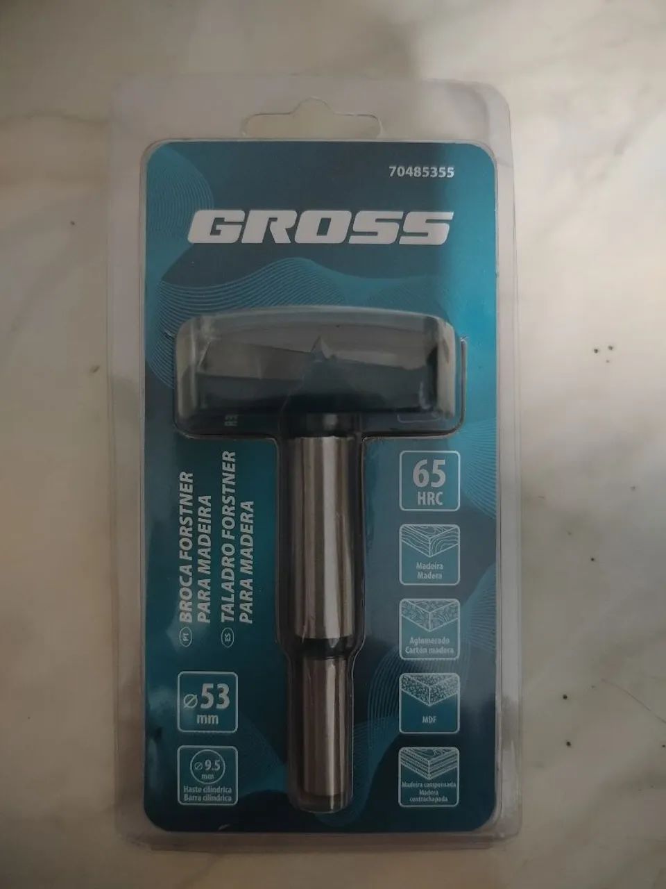 Broca Forstner 53mm GROSS