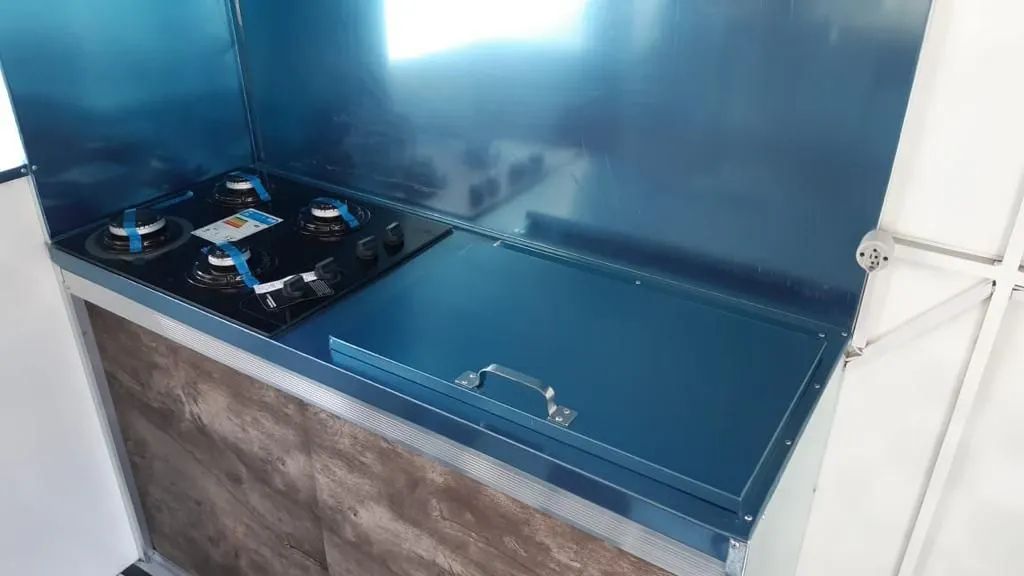Trailer Foodtruck 1.80x2.00m completo zero - Foto 3