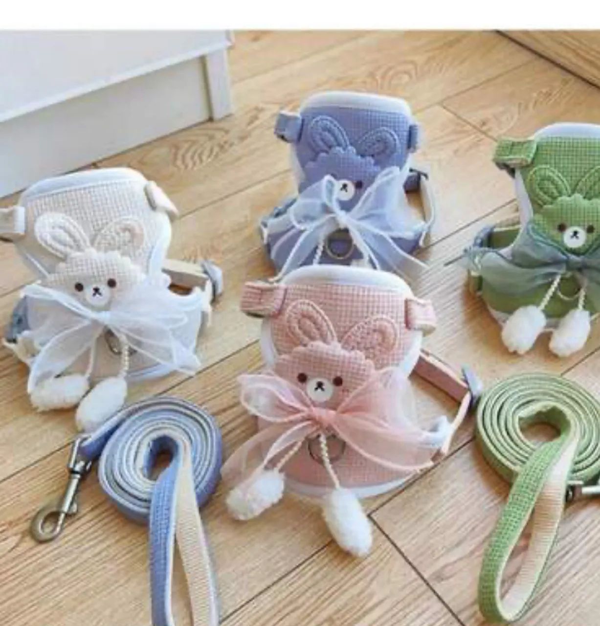 Coleira peitoral com mochila pet, cães e gatos - Foto 4