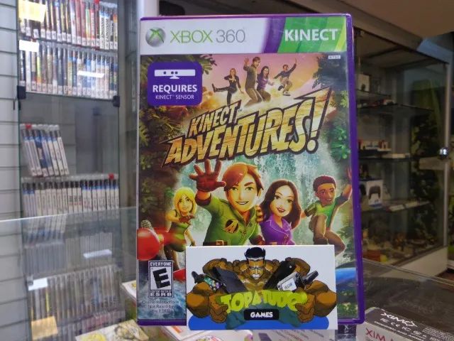 Jogo Kinect Adventures Xbox 360 Conservado 