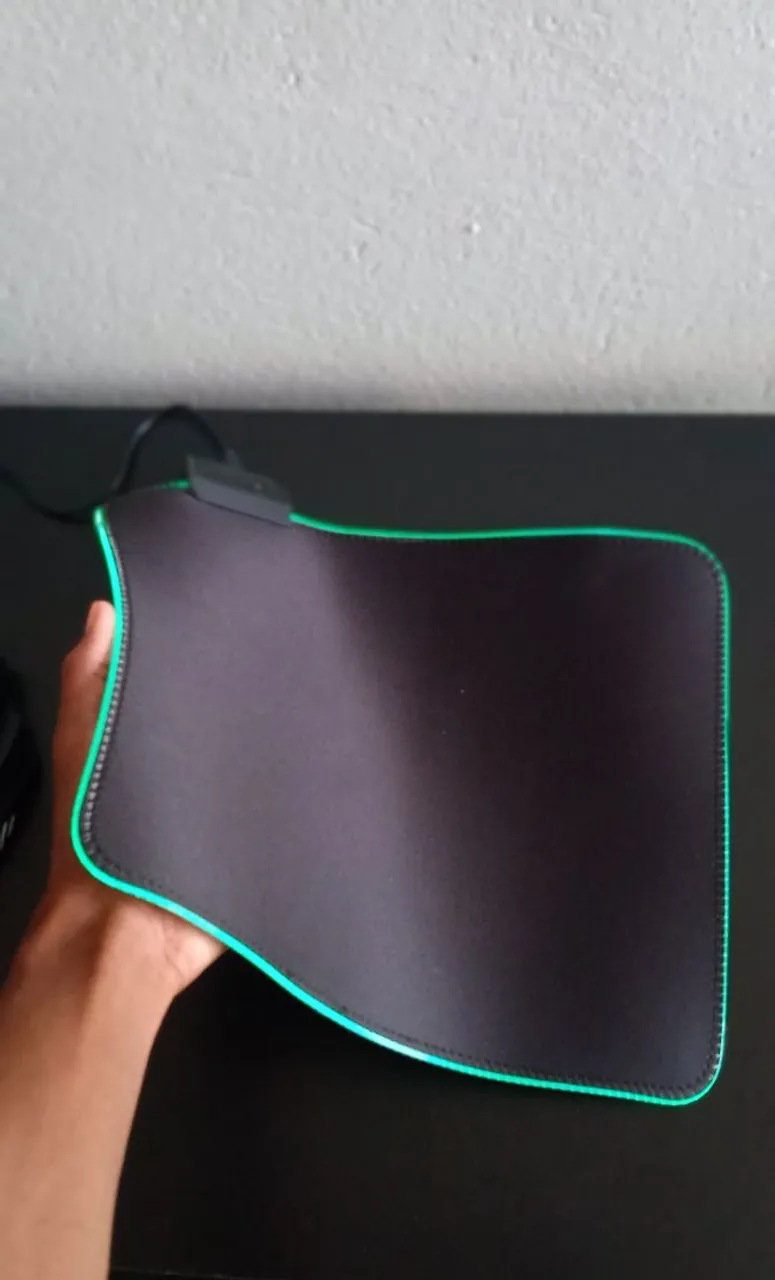 Mousepad Gamer RGB com Iluminação LED