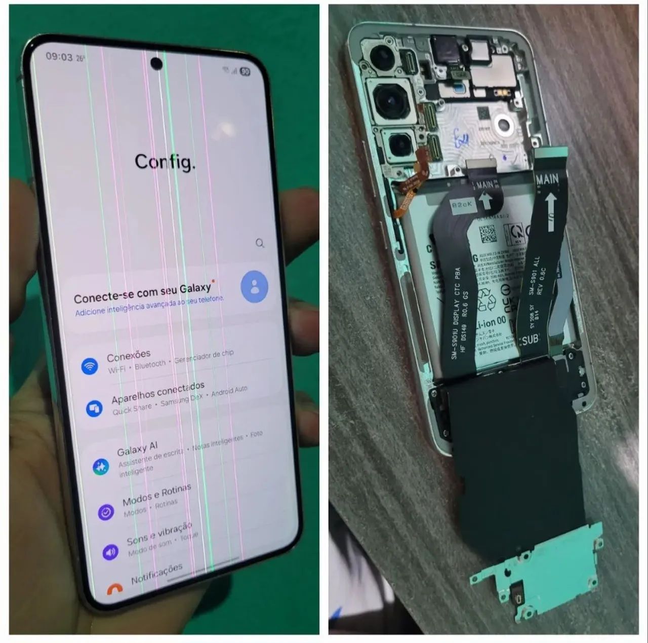 SAMSUNG GALAXY S22 (FAÇO ENVIO)