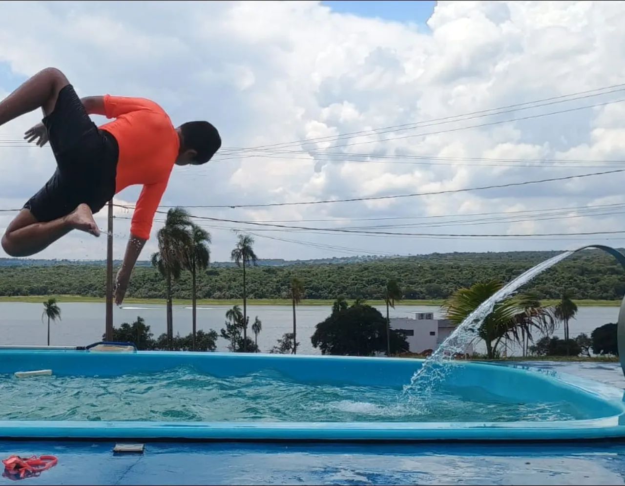 Casa, piscina, hidromassagem & beach tennis diante da Represa - partiu Carnaval!
