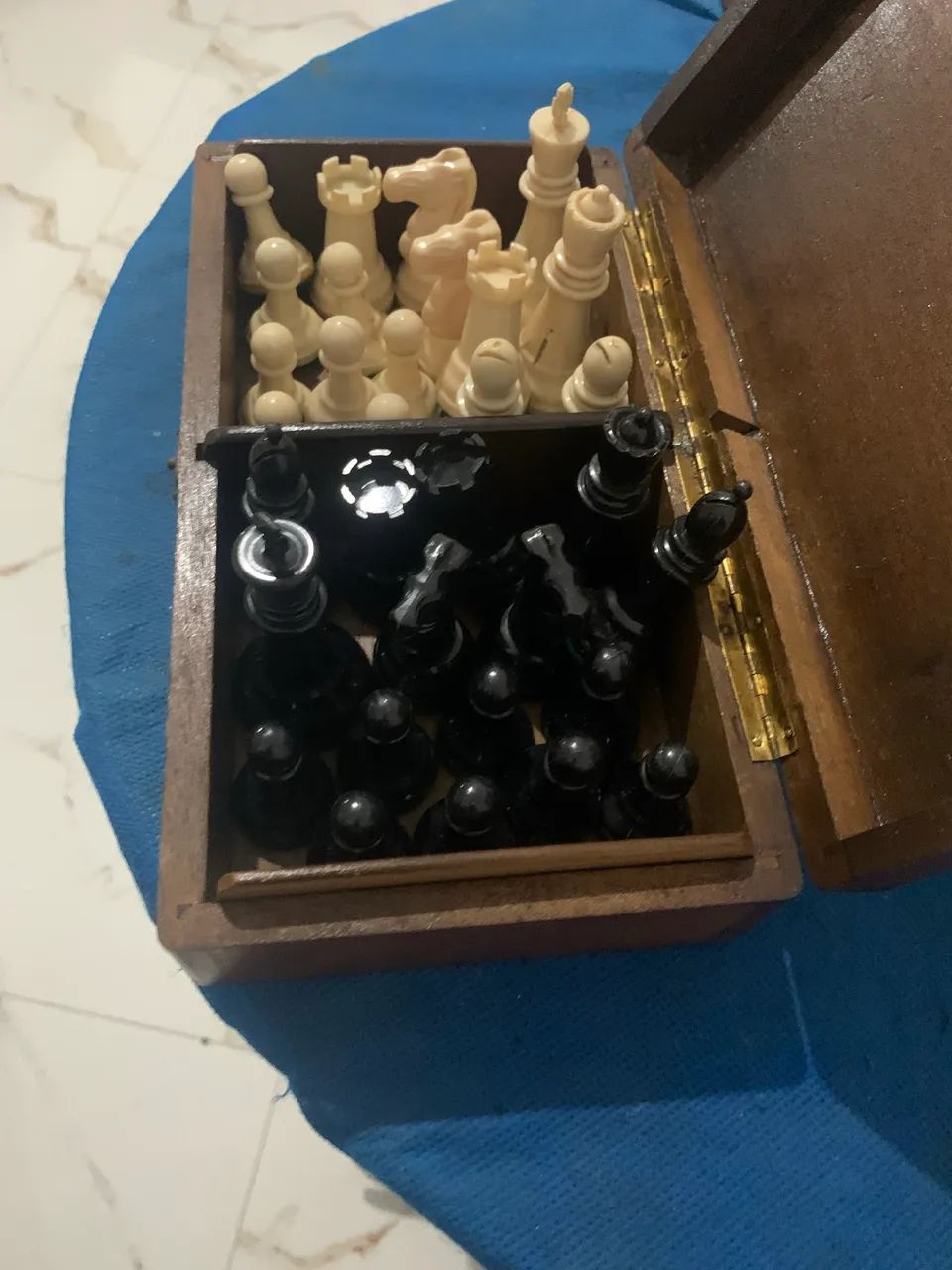 3 caixas de conjunto de xadrez 64290467070081123