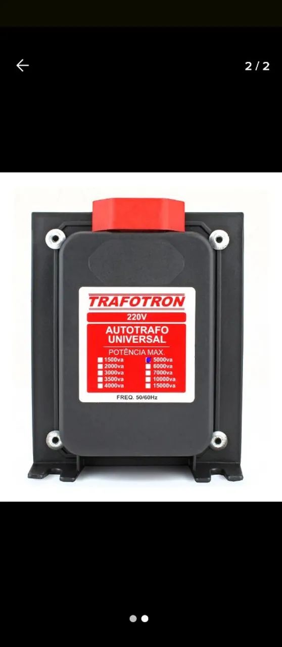 TRANSFORMADOR 5000 VA