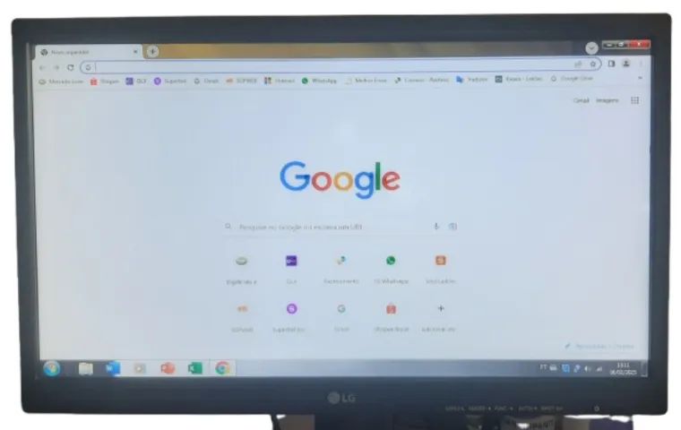 Monitor LG Flatron 20" 20m37aab Bivolt C/ Fonte (Usado) - Foto 2