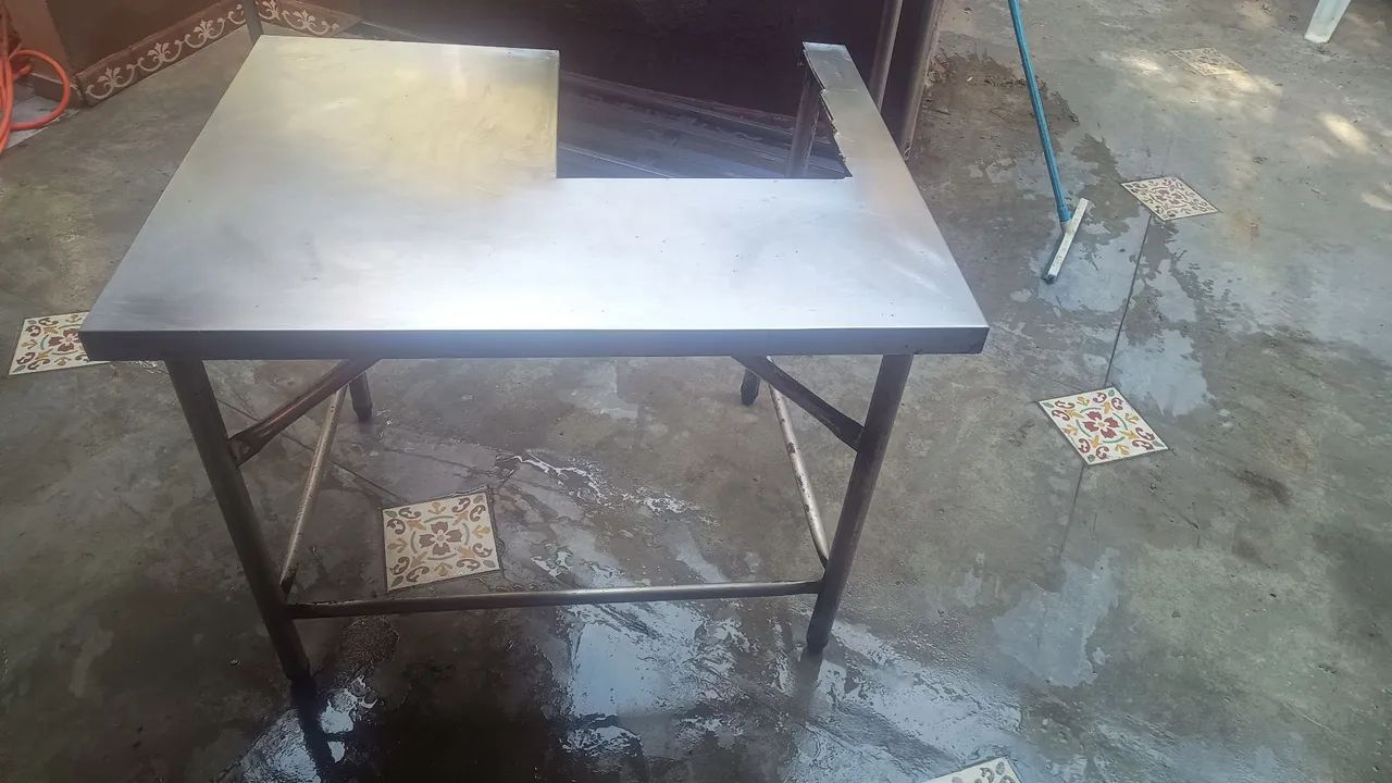 mesa inox 80 x100 - Foto 2
