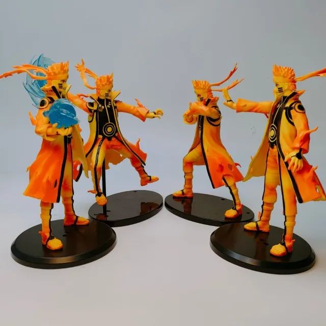 Action Figure Naruto Uzumaki Modo Kurama 21 cm - Naruto - Com Caixa - Foto 3