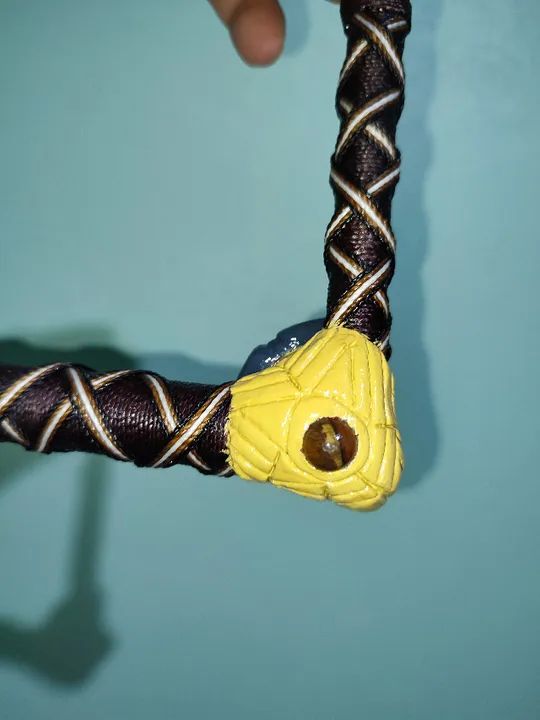 Tepi Aplicador Animal Poder - Bufalo Com Pedra Olho De Tigre - Foto 2