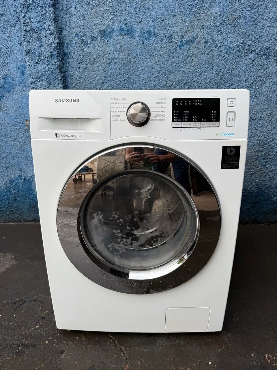 Máquina de lavar roupas Lava e Seca Samsung 11KG