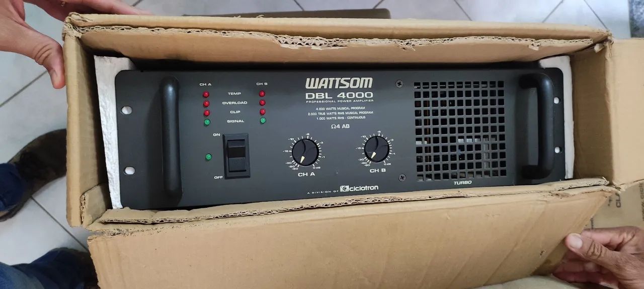 Potência Wattsom DBL 4000 - Foto 2